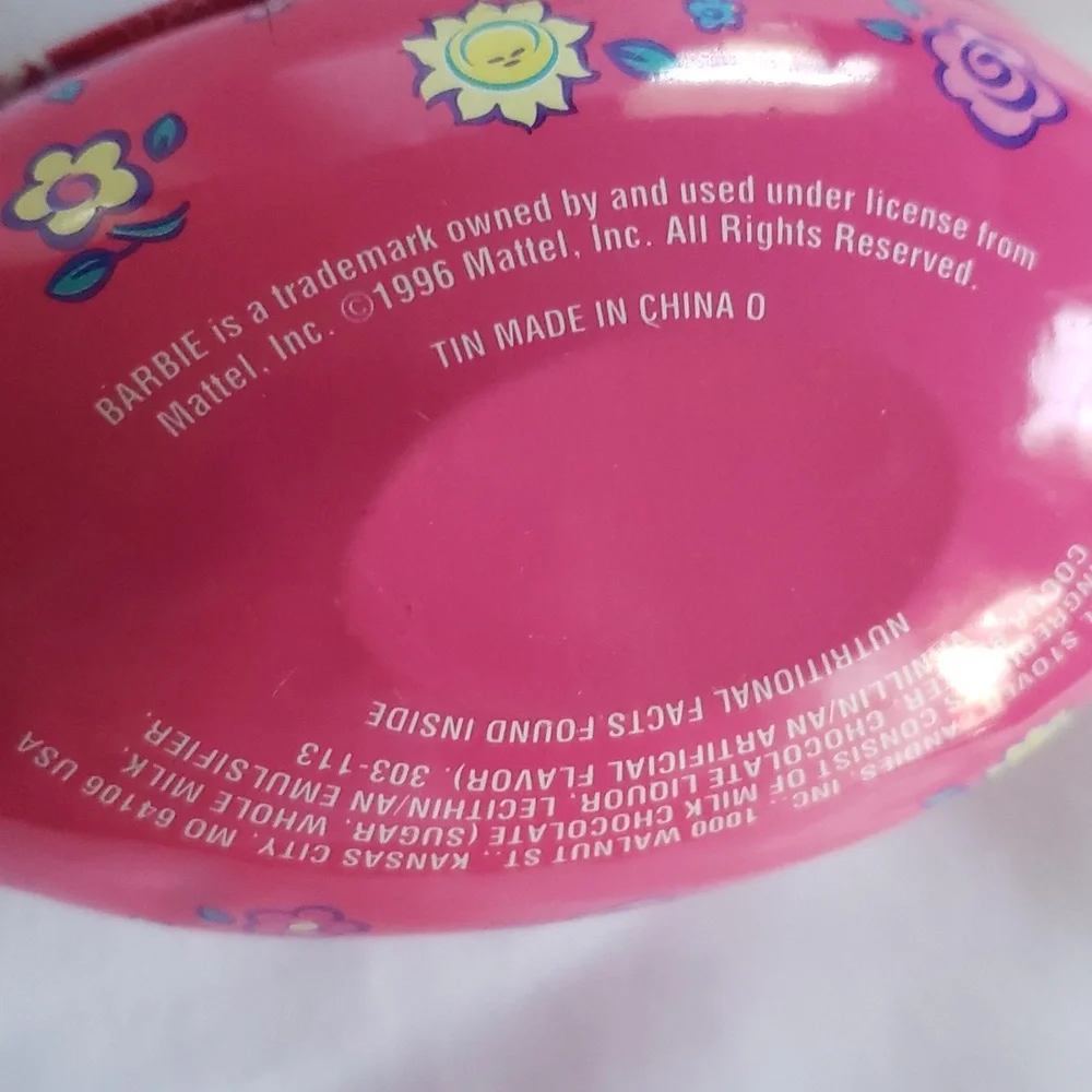 1996 Barbie Tin Easter Egg! - Picture 3 of 7